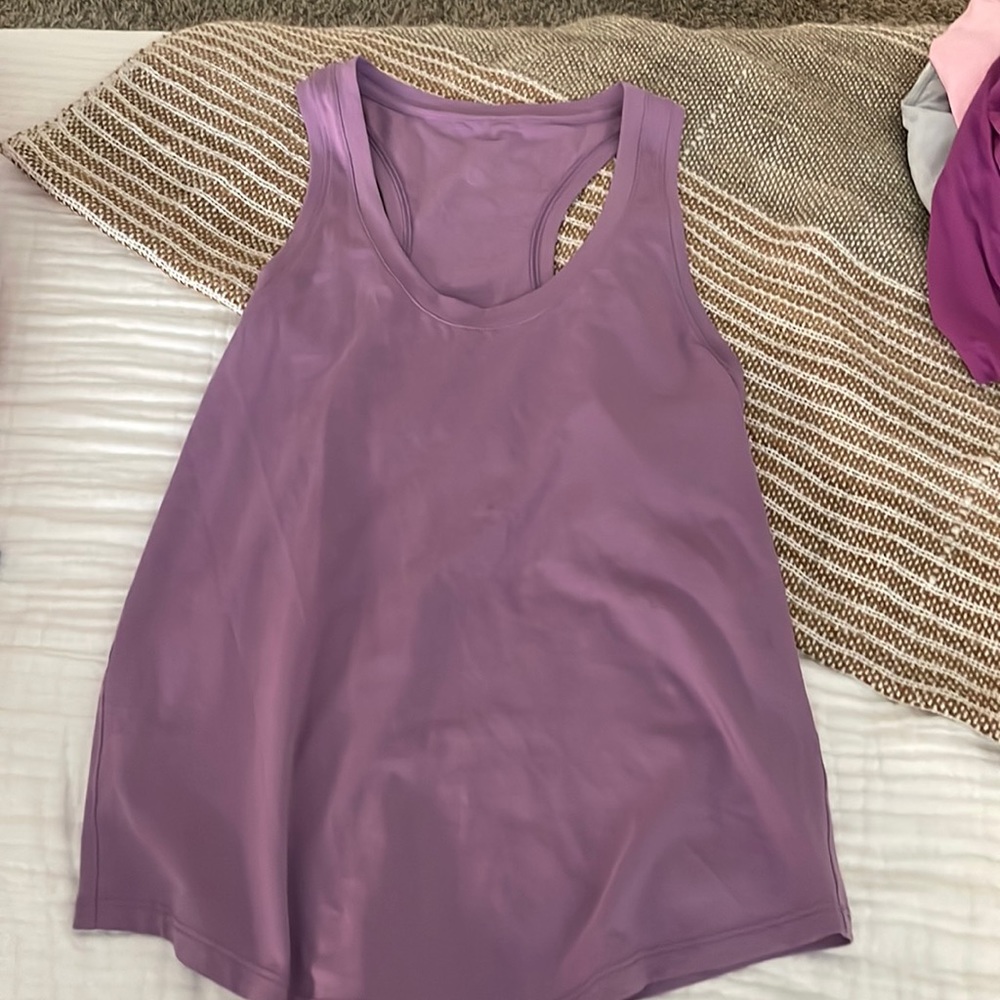 Lululemon wisteria purple love tank size 4